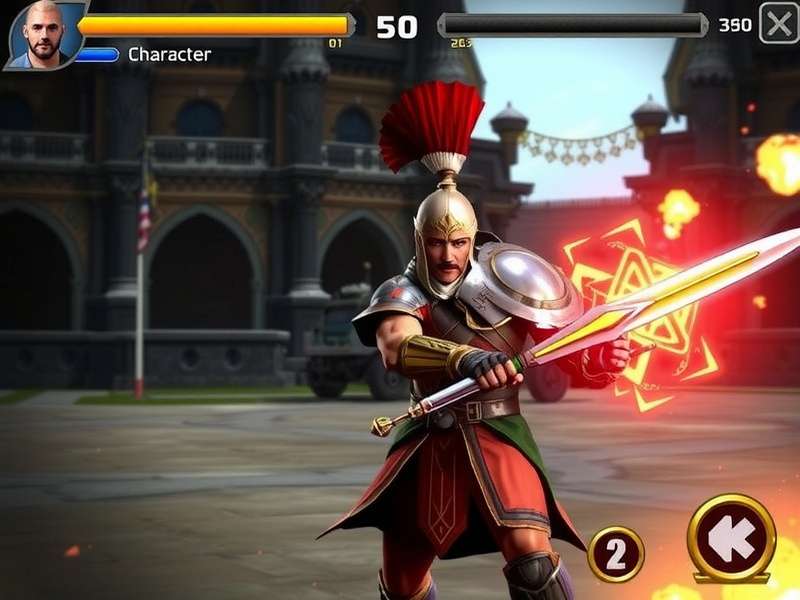 Mace Gladiator S Triumph Combat Scene